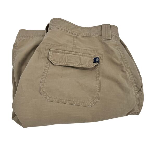 The North Face Shorts Mens 38 (38x11 ACTUAL) Tribe Cargo Khaki Tan Ripstop - Picture 1 of 9